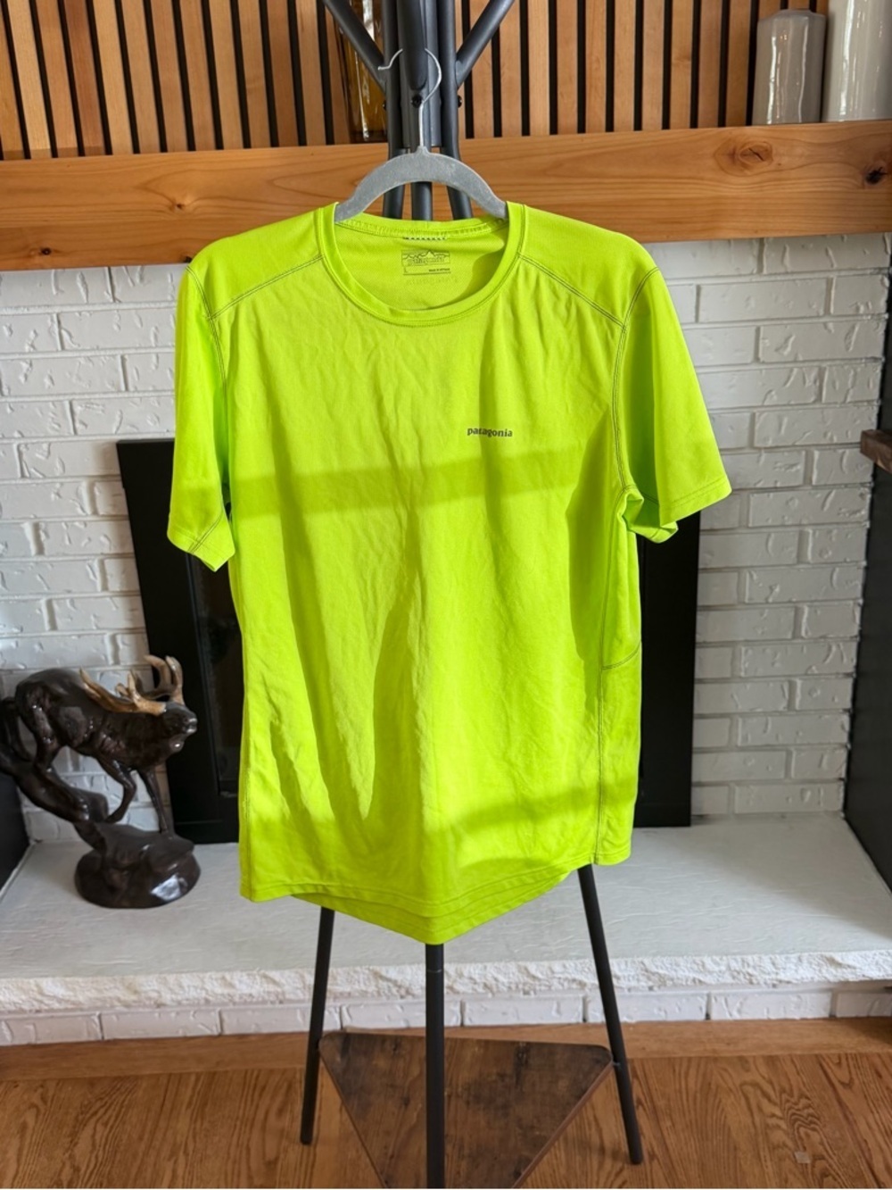 Patagonia Men’s Short-Sleeve Crew T-Shirt - Neon Lime